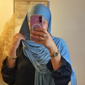 Voile Liquid' bleu nuage