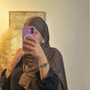 Voile Liquid' noisette